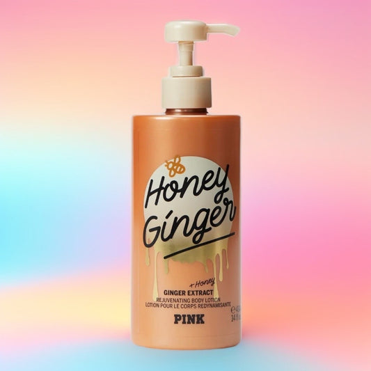 (LIVE ITEM#201) PinkHoney Ginger Soothing Body Care Body Oil 14fl oz. (Honey Ginger)
